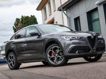 ALFA ROMEO CERTIFIED Alfa Romeo Stelvio Veloce 2.0 Q4 Vom Ar Vertragshandler Gebraucht - Suv Benzin Grau - Moenchweiler - 1182094_1