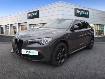 SPOTICAR Alfa Romeo Stelvio 2.0 Turbo 16v Veloce Q4 (euro 6d) Gebraucht - Suv Benzin Schwarz - Saarbrücken - 1201187304_1