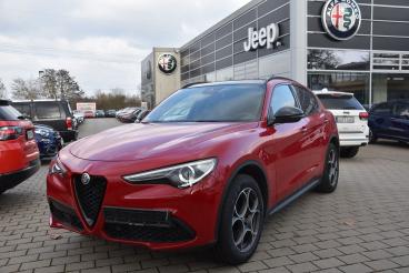 ALFA ROMEO CERTIFIED Alfa Romeo Stelvio B-tech At8 Q4 Ahk Schiebedach Np. 60.460 Gebraucht - Suv Diesel Rot - Würzburg - 1190426_1