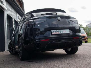 ALFA ROMEO CERTIFIED Alfa Romeo Stelvio Veloce 2.0 My24 Q4 Vom Ar Vertragshandle Gebraucht - Suv Benzin Schwarz - Moenchweiler - 1222101_4