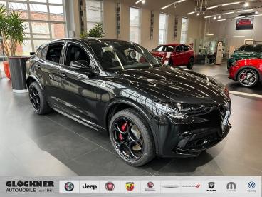 ALFA ROMEO CERTIFIED Alfa Romeo Stelvio Quadrifoglio Qv 2.9l V6 Nero Vulcano Gebraucht - Suv Benzin  - Dresden - 1243712_1