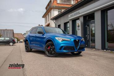 ALFA ROMEO CERTIFIED Alfa Romeo Stelvio Qv 2.9l V6 At8-q4 Vom Ar Vertragshandler Gebraucht - Suv Benzin Hellblau - Moenchweiler - 1248301_1