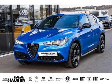 ALFA ROMEO CERTIFIED Alfa Romeo Stelvio Competizione 2.2 Diesel Q4 Harman-kardon El. Heckk Gebraucht - Suv Diesel Blau - Pohlheim - 1259432_1