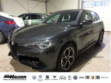 ALFA ROMEO CERTIFIED Alfa Romeo Stelvio Veloce 2.2 Diesel Q4 El. Heckkl. Navi Kamera Matri Gebraucht - Suv Diesel Schwarz - Pohlheim - 1260249_1