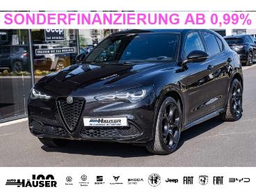 ALFA ROMEO CERTIFIED Alfa Romeo Stelvio Veloce 2.2 Diesel Q4 Pano Ahk 21zoll El. Heckkl. Gebraucht - Suv Diesel Schwarz - Pohlheim - 1264659_1