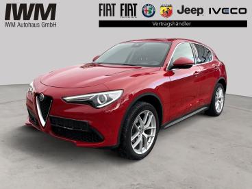 ALFA ROMEO CERTIFIED Alfa Romeo Stelvio Super Q4 Navi, Ahk, Kamera, Memory-sitze Gebraucht - Suv Benzin Rot - Wuerzburg - 1266392_1