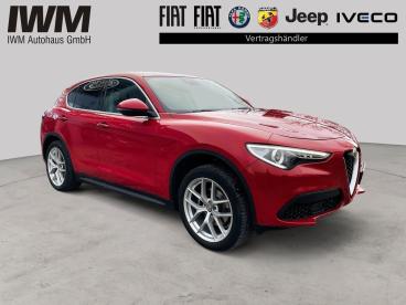 ALFA ROMEO CERTIFIED Alfa Romeo Stelvio Super Q4 Navi, Ahk, Kamera, Memory-sitze Gebraucht - Suv Benzin Rot - Wuerzburg - 1266392_3