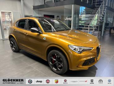 ALFA ROMEO CERTIFIED Alfa Romeo Stelvio Quadrifoglio Qv 2.9l V6 Ocra Lipari Gebraucht - Suv Benzin Gold - Leipzig - 1273966_1