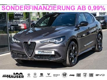 ALFA ROMEO CERTIFIED Alfa Romeo Stelvio Veloce 2.0 Turbo Q4 Pano El. Heckkl. Kamera Matrix Gebraucht - Suv Benzin Grau - Pohlheim - 1276478_1