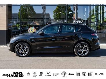 ALFA ROMEO CERTIFIED Alfa Romeo Stelvio Veloce 2.2 Diesel Q4 El. Heckkl. Navi Kamera Matri Gebraucht - Suv Diesel Schwarz - Pohlheim - 1276479_3