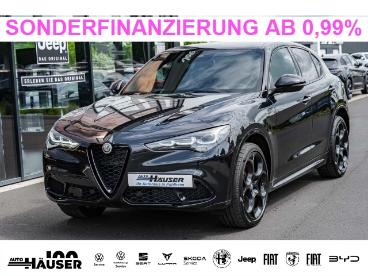 SPOTICAR Alfa Romeo Stelvio Veloce 2.0 Turbo Q4 Ahk Harman-kardon El. Heckkl. Gebraucht - Suv Benzin Schwarz - Pohlheim - 801279103_1