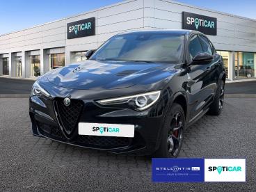 SPOTICAR Alfa Romeo Stelvio Quadrifoglio Q4 Automatik *navi*shz*kame Gebraucht - Suv Benzin Schwarz - Maintal - 1201298360_1