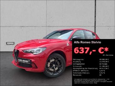SPOTICAR Alfa Romeo Stelvio Quadrifoglio Q4 +garantie+leder+led+acc+navi Gebraucht - Suv Benzin Rot - Hasbergen - 801312033_1