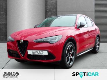 SPOTICAR Alfa Romeo Stelvio Veloce Q4 Sportpaket Ahk Panodach Navi Gebraucht - Suv Benzin Rot - Hamburg - 1201342232_1