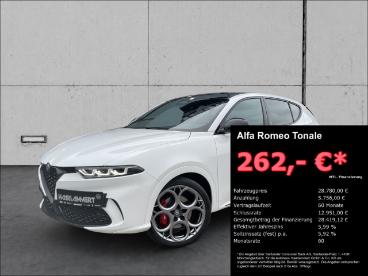 SPOTICAR Alfa Romeo Tonale Tributo Italiano Sport+leder+garantie+navi+acc Gebraucht - Suv Benzin Weiß - Hasbergen - 801291721_1