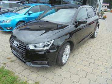 SPOTICAR Audi A1 Sport Klimaautomatik 17 Zoll Alufelgen Schiebedach Gebraucht - Kleinwagen Benzin Schwarz - Petting - 1201192329_1