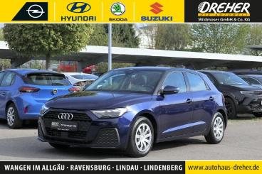 SPOTICAR Audi A1 30 Sportback Klima/led/sitzhzg./tempomat Efh. Gebraucht - Kleinwagen Benzin Blau - Wangen Im Allgäu - 1201329064_1