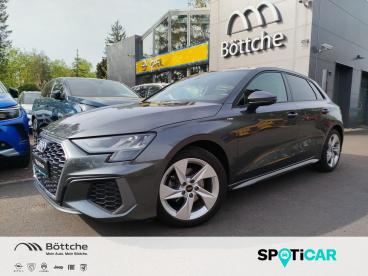 SPOTICAR Audi A3 Sportback 30 Tfsi S-line Led/navi/shz/allwetter 30 Gebraucht - Limousine Benzin Grau - Potsdam - 1201123680_1