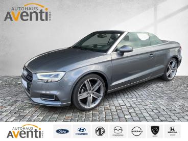 SPOTICAR Audi A3 Cabriolet Design *led*navi*el. Verdeck*leder* Gebraucht - Limousine Benzin Grau - Bamberg - 1201134336_1