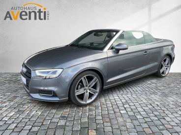 SPOTICAR Audi A3 Cabriolet Design *led*navi*el. Verdeck*leder* Gebraucht - Limousine Benzin Grau - Bamberg - 1201134336_2