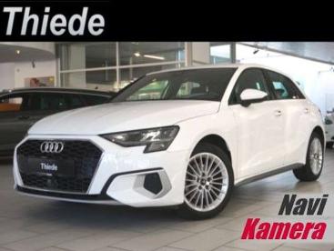 SPOTICAR Audi A3 Sportback 35 Tfsi Advanced Navi/led/kamera/sh Gebraucht - Limousine Benzin Weiß - Schöningen - 1201202848_1