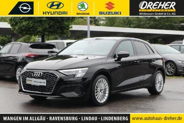 SPOTICAR Audi A3 35 1.5 Tfsi Sportback Advanced Mhev Sitzhzg. Gebraucht - Limousine Benzin Schwarz - Wangen Im Allgäu - 1201297959_1