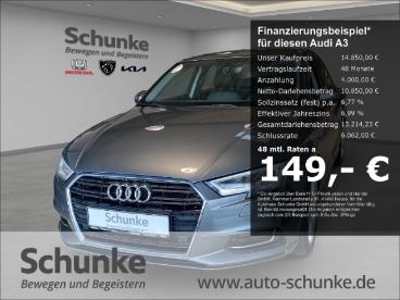 SPOTICAR Audi A3 Design Navi Soundsystem Led El. Heckklappe 2-zonen Gebraucht - Limousine Benzin Grau - Aurich - 1201299542_1