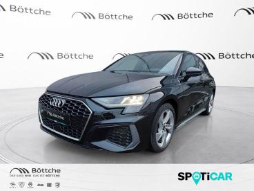 SPOTICAR Audi A3 30 Tfsi S Line 1.0 Tfsi Pdc Dig.cockit Navi Shz Gebraucht - Limousine Hybrid Schwarz - Altentreptow - 1201301322_1