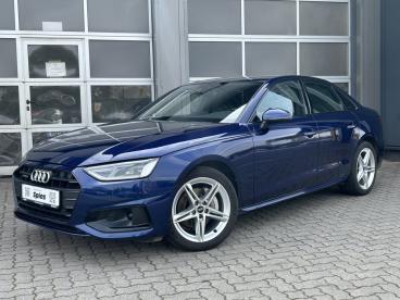 SPOTICAR Audi A4 Lim. 40 Tdi Quattro Led Ahk Shz Navi Advanced Gebraucht - Kombi Diesel Blau - Nortorf - 1201308518_1
