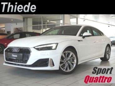 SPOTICAR Audi A5 Sportback 45 Tfsi Quattro Navi/matrix/kamera Gebraucht - Limousine Benzin Weiß - Schöningen - 1201164278_1