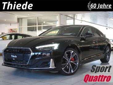 SPOTICAR Audi A5 Sportback 45 Tfsi Quattro Led/kamera/sport/sh Gebraucht - Limousine Benzin Schwarz - Schöningen - 1201202090_1