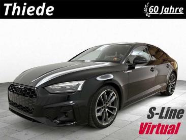 SPOTICAR Audi A5 Sportback 40 Tdi S Line Navi/virt./kamera/ahk Gebraucht - Limousine Diesel Schwarz - Schöningen - 1201358194_1