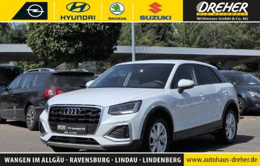 SPOTICAR Audi Q2 35 1.5 Tfsi Advanced Autom./klima/bc Led Gebraucht - Suv Benzin Weiß - Wangen Im Allgäu - 1201324067_1