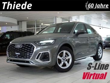 SPOTICAR Audi Q5 Sportback 35 Tdi S-line Navi/led/sport/virt. Gebraucht - Suv Diesel Grau - Schöningen - 1201299920_1
