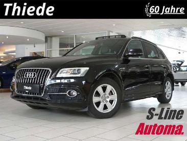 SPOTICAR Audi Q5 2.0 Tdi S-line Sport Navi/led/pano/leder/shz Gebraucht - Suv Diesel Schwarz - Schöningen - 1201300011_1