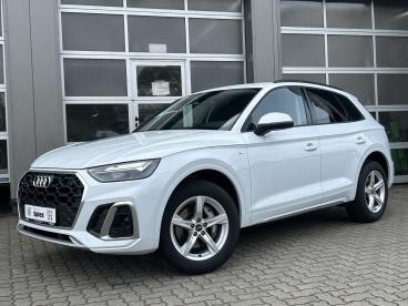 SPOTICAR Audi Q5 40 Tdi Quattro / S-line / Ahk / Kamera / E-kl 40 T Gebraucht - Suv Diesel Weiß - Nortorf - 1201343813_1