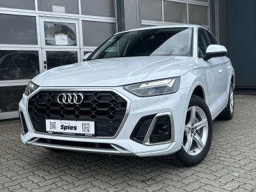 SPOTICAR Audi Q5 40 Tdi Quattro / S-line / Ahk / Kamera / E-kl 40 T Gebraucht - Suv Diesel Weiß - Nortorf - 1201343813_2