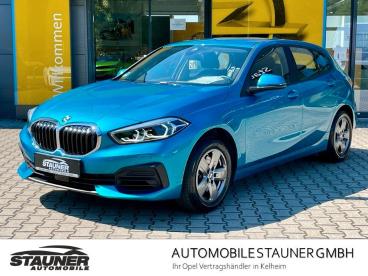 SPOTICAR Bmw 1er 116 I Advantage *led*navi*2 Zonen Klima*lhz*shz* Gebraucht - Limousine Benzin Hellblau - Kelheim - 1201152259_1