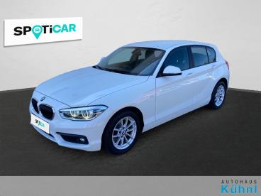 SPOTICAR Bmw 1er 116 D 5-turer Led/navi/sitzh/pdc/tempomat Gebraucht - Limousine Diesel Weiß - Hassfurt - 1201233921_1
