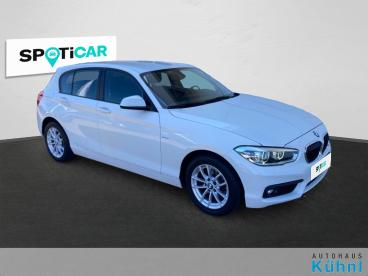 SPOTICAR Bmw 1er 116 D 5-turer Led/navi/sitzh/pdc/tempomat Gebraucht - Limousine Diesel Weiß - Hassfurt - 1201233921_3