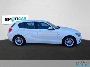 SPOTICAR Bmw 1er 116 D 5-turer Led/navi/sitzh/pdc/tempomat Gebraucht - Limousine Diesel Weiß - Hassfurt - 1201233921_4