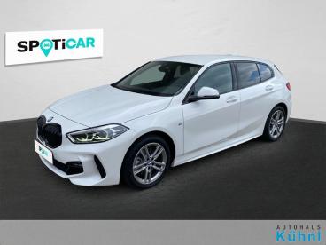 SPOTICAR Bmw 1er 118 D M Sport Autom./navi Prof./led/dab/keyless Gebraucht - Limousine Diesel Weiß - Hassfurt - 1201123940_1