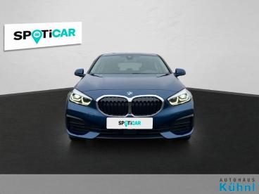 SPOTICAR Bmw 1er 118 I Advantage/autom./ahk/panodach/navi Gebraucht - Limousine Benzin Hellblau - Hassfurt - 1201215460_2
