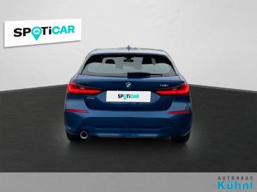 SPOTICAR Bmw 1er 118 I Advantage/autom./ahk/panodach/navi Gebraucht - Limousine Benzin Hellblau - Hassfurt - 1201215460_5