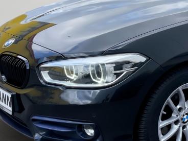 SPOTICAR Bmw 1er 118 I Sport Line Navi/sitzheizung/leder/pdc/klimaautom Gebraucht - Limousine Benzin Schwarz - Gelsenkirchen - 1201298475_5