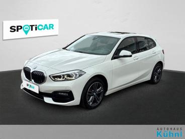 SPOTICAR Bmw 1er 118 I Sport Line Aut/naviprof/pano/acc/hifi/keyle Gebraucht - Limousine Benzin Weiß - Hassfurt - 1201314347_1