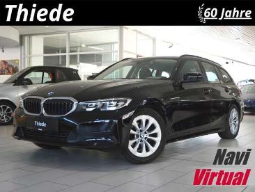 SPOTICAR Bmw 3er 318 D Touring Advantage Navi/led/virtual/shz/dab+ Gebraucht - Coupé-cabrio Diesel Schwarz - Schöningen - 1201271357_1