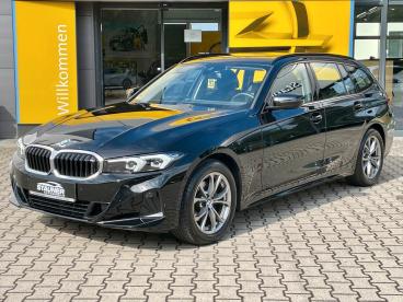 SPOTICAR Bmw 3er 320 D Touring Widescreen*navigation*shz*3xklima* Gebraucht - Coupé-cabrio Diesel Schwarz - Kelheim - 1201164693_2