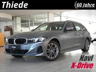 SPOTICAR Bmw 3er 320 D Touring X-drive Navi/led/virtu./shz/dab+ Gebraucht - Coupé-cabrio Diesel Grau - Schöningen - 1201309741_1