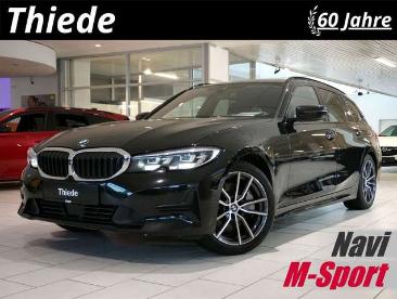 SPOTICAR Bmw 3er 330 D Touring Advantage Navi/led/m-sport/shadow Gebraucht - Coupé-cabrio Diesel Schwarz - Schöningen - 1201229154_1